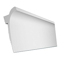 Плинтус потолочный из экополимера ударопрочный 120х45х2000 мм Cosca KX003