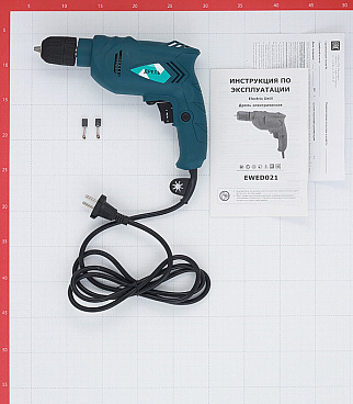 Дрель сетевая 450 Вт быстрозажимной патрон (EWED021/NED-451)