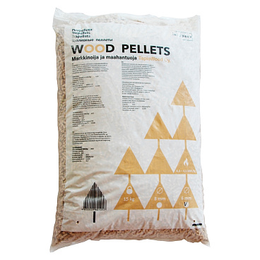 Пеллеты топливные 15 кг хвоя
