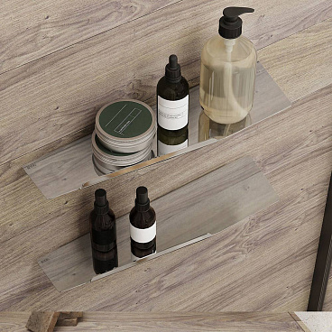 Полка для ванной Iddis Slide 400х112х37 мм металл хром (SLISC00i44)