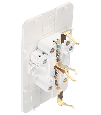 Розетка Systeme Electric Blanca накладная антрацит со шторками (BLNRA011216)