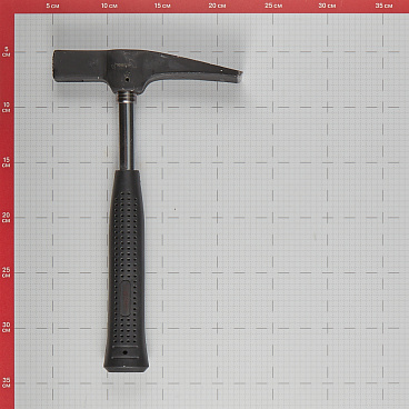 Молоток каменщика Hesler 600 г металлическая ручка (6817020/44526/BH04-600)