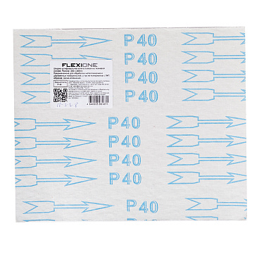 Наждачная бумага Flexione 230х280 мм Р40 влагостойкая