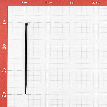 Стяжка кабельная Европартнер 150х3,5 мм нейлонoвая черная (500 шт.)