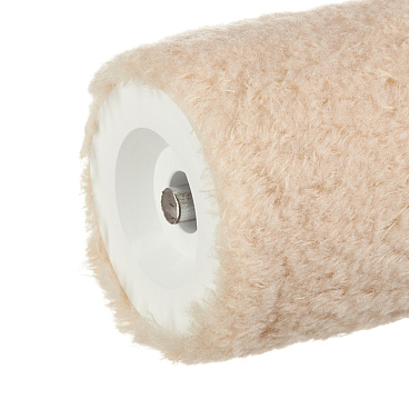 Валик натуральный мех 180 мм d42 мм ворс 12 мм для алкидной основы с ручкой