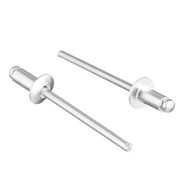 Заклепка вытяжная 4,0x8 мм алюминий/сталь (1000 шт.)