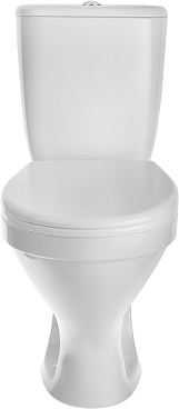 Унитаз-компакт Cersanit Trento с горизонтальным выпуском с сиденьем термопласт микролифт белый (S-KO-TR011-3/6-PL-w)