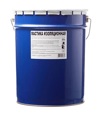 Мастика битумная гидроизоляционная 19 кг/21,5 л
