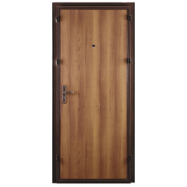 Дверь входная Промет Спец Про левая медный антик - итальянский орех 960х2050 мм