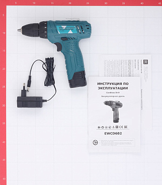 Дрель-шуруповерт аккумуляторная EWCD602 10,8 В 1,3 Ач Li-Ion 1 АКБ и ЗУ (NCD-1081)