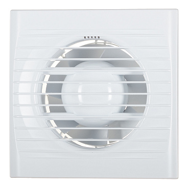 Вентилятор осевой Auramax Optima с обратным клапаном 150х150 мм d100 мм белый