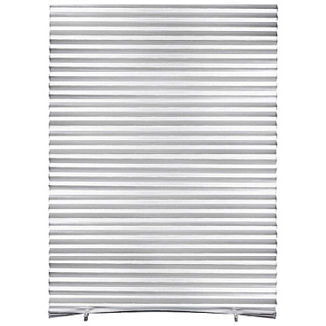 Штора плиссе 90х180 см Рыжий кот Skandi блэкаут самоклеящаяся белая