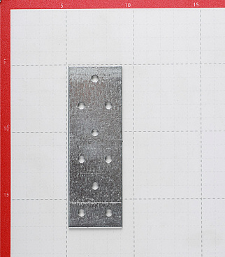 Пластина соединительная оцинкованная 120х40х2.0 мм