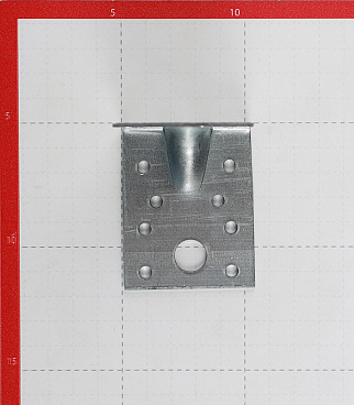 Уголок крепежный усиленный оцинкованный 70х70х55х1.8 мм