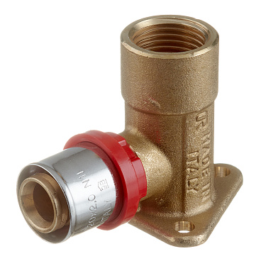 Водорозетка Tiemme 20(пресс) х 1/2 ВР(г)