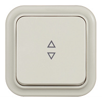 Выключатель Svet одноклавишный накладной бежевый (EV0361-7312)