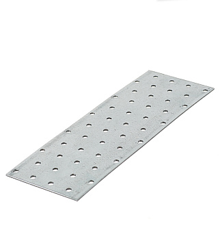 Пластина соединительная оцинкованная 240х80х2.0 мм