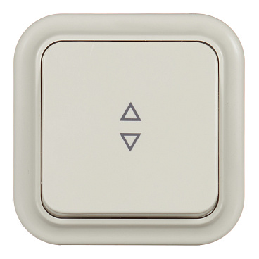 Выключатель Svet одноклавишный накладной бежевый (EV0361-7312)