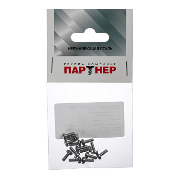 Винт нержавеющая сталь M3x8 мм DIN 7985 полукруглая головка (14 шт.)