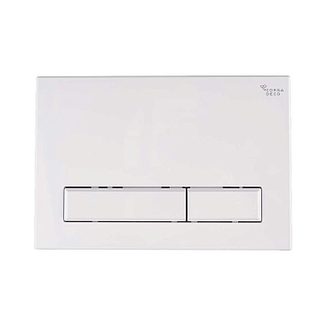 Клавиша смыва для инсталляций Corsa Deco TX белая глянцевая (FBTXW)