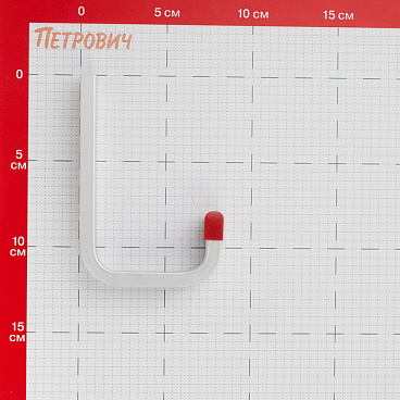 Крюк настенный GAH ALBERTS 120х80 мм алюминиевый