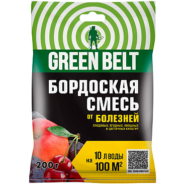 Средство защиты от парши и фитофтороза Green Belt Бордоская смесь 100 г