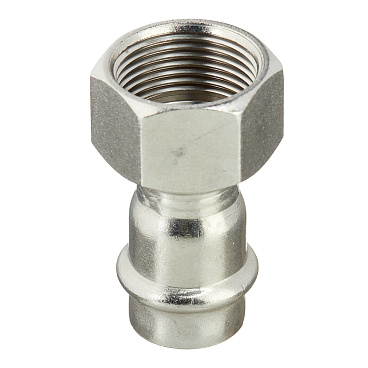 Соединитель Valtec (VTi.902.I.001805) 18 мм х 3/4 ВР(г) нержавеющая сталь