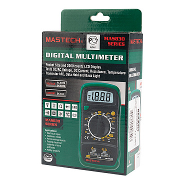 Мультиметр портативный Mastech MAS838 (13-2008)