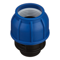 Муфта ПНД Tebo компрессионная переходная 63х2 НР(ш)