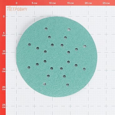 Диск шлифовальный Sunmight Film L312T d225 мм P40 на липучку пленочная основа (25 шт.) (53503)