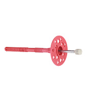 Дюбель для теплоизоляции Tech-Krep 10х140 мм металлический гвоздь с термоголовкой (60 шт.)