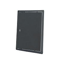 Люк ревизионный Центр Тагис ЛР пластиковый 150х200 мм врезной графит