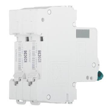 Автоматический выключатель модульный Dekraft BA-101 2P 6А тип C 4,5 кА 230/400 В (11064DEK)