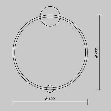 Настенный светильник (бра) Maytoni MOD005WL-L22BSK1
