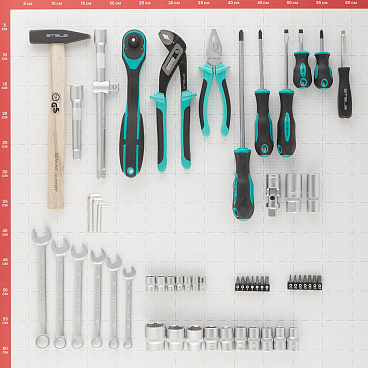 Набор инструментов универсальный Stels (14113) (58 шт.)