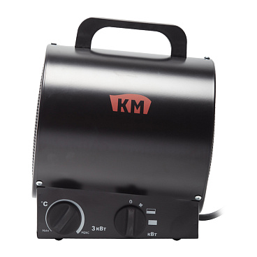 Пушка тепловая электрическая 3 кВт КМ HF3000B прямого нагрева