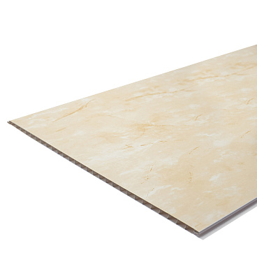 Панель ПВХ 375х2600х8 мм Venta офсет бежевая 0,975 кв.м