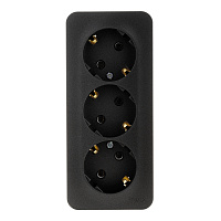 Розетка Systeme Electric Blanca накладная антрацит (BLNRA010316)