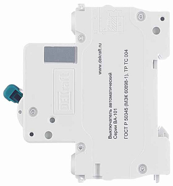 Автоматический выключатель модульный Dekraft BA-101 3P 25А тип C 4,5 кА 230/400 В (11080DEK)