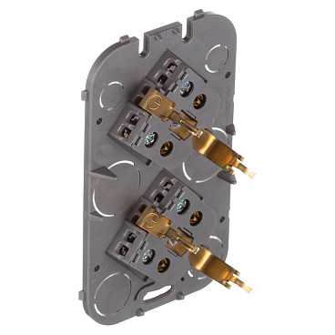 Розетка Legrand Quteo накладная дерево (782293)