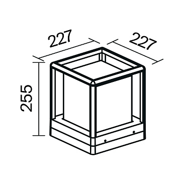 Ландшафтный светильник Outdoor O455FL-01GF