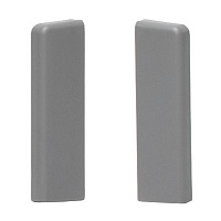 Заглушка торцевая ПВХ Salag 50 мм серый под ковролин (2 шт.)