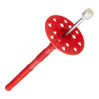 Дюбель для теплоизоляции Tech-Krep 10х140 мм металлический гвоздь с термоголовкой (250 шт.)