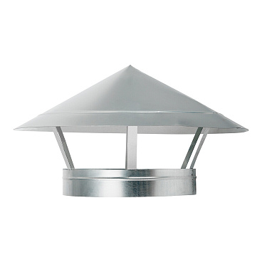 Зонт крышный оцинкованный d400 мм