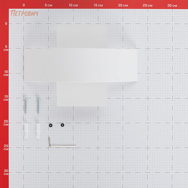 Светильник светодиодный садово-парковый настенный Arte Lamp Croce 3000К 6 Вт IP54 (A1444AP-1WH)