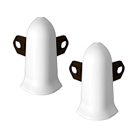 Угол наружный Идеал Классик 55 мм белый S-профиль (2 шт.)