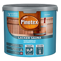 Лак акриловый Pinotex Lacker Sauna бесцветный 2,7 л полуматовый