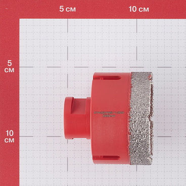 Коронка алмазная КМ (666174) по керамограниту d65 мм для УШМ