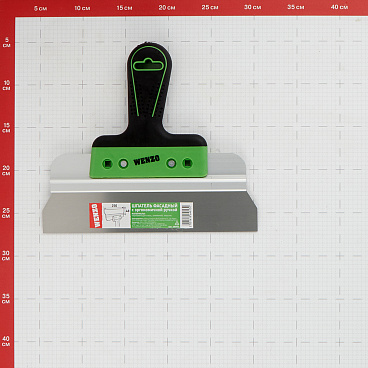 Шпатель фасадный Wenzo 250 мм с эргономичной ручкой (684774)