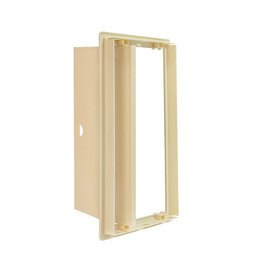 Люк ревизионный Центр Тагис ЛР пластиковый 200х300 мм врезной слоновая кость